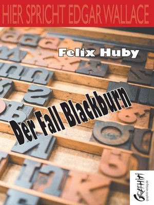 cover image of Der Fall Blackburn